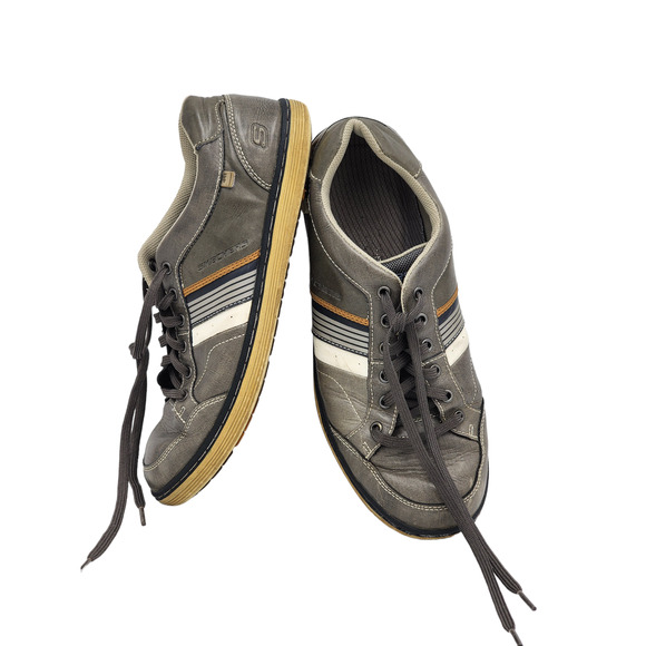 Skechers Shoes Mens 9.5 Sorino Duarte Leather Sneakers Lace Up Low Top 64460 main image 7